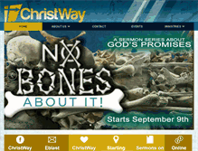 Tablet Screenshot of mychristway.com